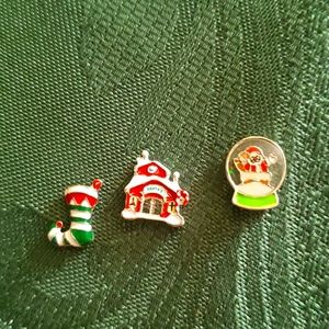 Origami owl christmas charm lot